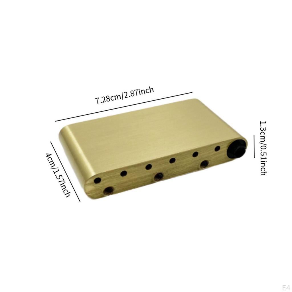 Tremolo Easy Installation Metal Heavy Duty Spare Parts Practical Replace for Electric Guitars