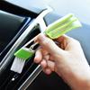 Multifunction Car Air Vent Cleaner Mini Double-end Vent Removable Outlet Auto Tool Interior Duster Cleaning Brush Accessori T8Q9