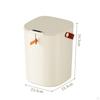Automatic Garbage Can Intelligent Induction Trash Bin Large Capacity Space Saving Waterproof Smart