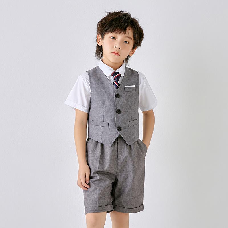 British Style School Uniform for Children's Chorus, Poetry Recitation, and Kindergarten Graduation