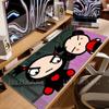 HYBXAXC Cute Garu Pucca Mouse Pad Non-slip Locking Edge DeskMat PC Laptop Accessories Rubber Office Keyboard Large XXL Carpet