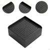 4 Pieces Bed Risers Furniture Leg Extenders Lifters Portable Simple Sturdy Nonslip Raising Blocks