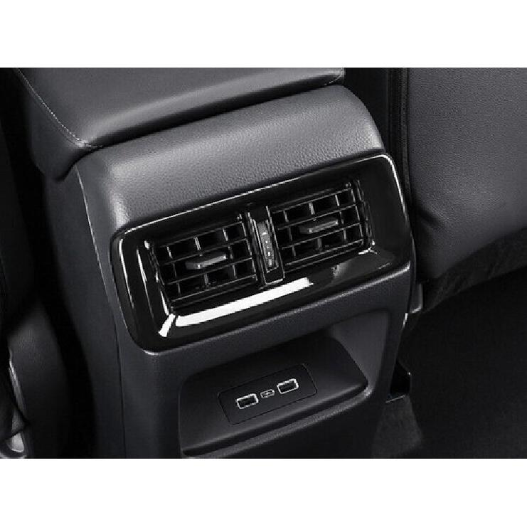 For Honda CRV CR-V Rear AC Air Outlet Vent 1PC Glossy Black -2024 Cover Trim