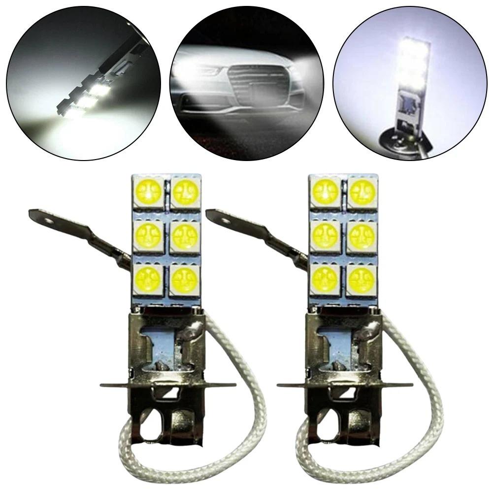Advanced Optical Design Fog Light Kit H3 6000K LED Headlight Bulb