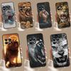 Roaring Lion Case For OnePlus 10T 8T 9R 10R 12R OnePlus 12 11 9 10 Pro Nord 2 CE 3 Lite N10 N20 N30 Cover