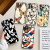 Art Butterfly For IPhone 15 16 14 Plus 13 12 11 17 Pro Max 17 Air Black Soft Phone Cover
