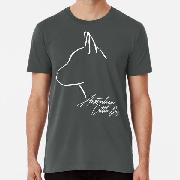 Australian Cattle Dog dog mom dogs profile TShirt Made in Australia Unisex T-Shirt S