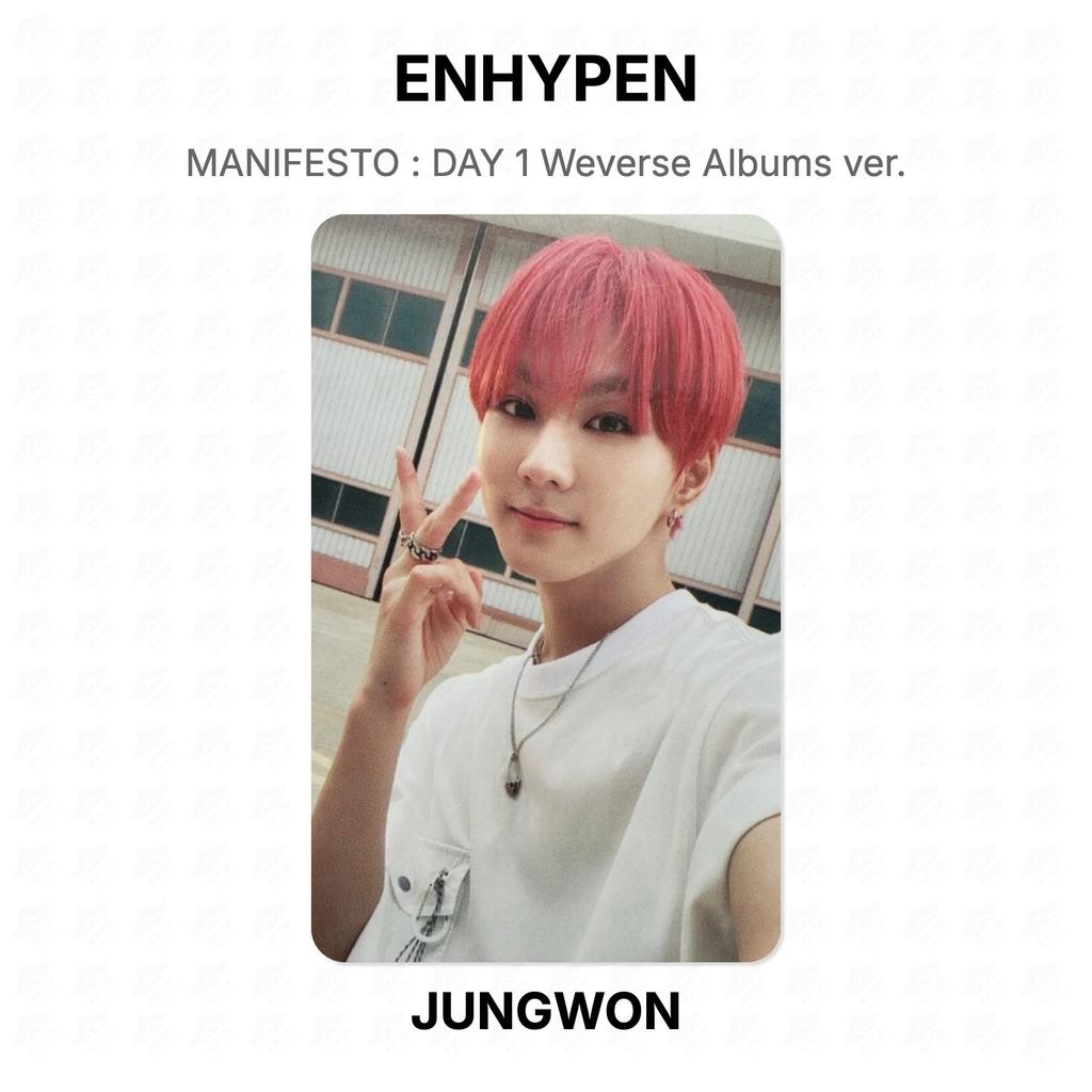 ENHYPEN MANIFESTO : DAY 1 Weverse Albums Ver. Official Photocard
