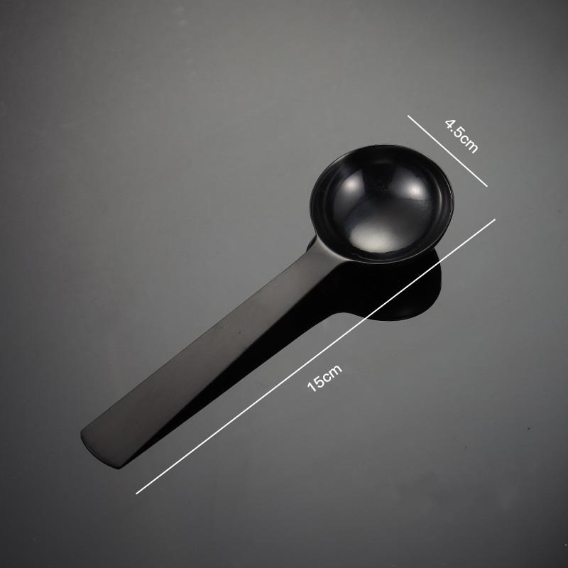 Stainless Steel Multifunctional Coffee Food Tea Measuring Spoon Kitchen Accessories Baking Tools 10-15ML Solid Color Spoons