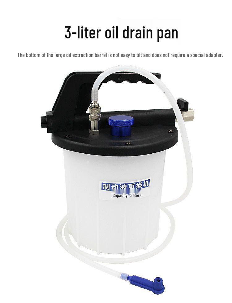 3L Pneumatic Brake Fluid Change Machine & Oil Extractor Tool for Auto Maintenance