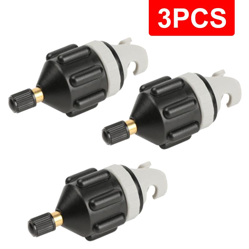 2-10pcs Durable Air Valve Adaptor Wear-resistant Rowing Boat Air Valve Adaptor Nylon Kayak Inflatable Pump Adapter for SUP Board