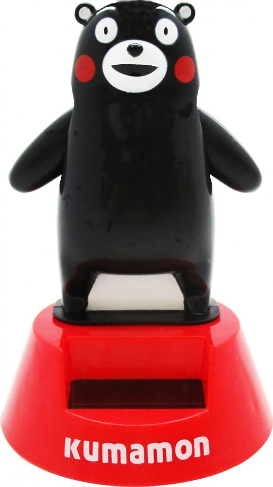 

Yamani Kumamon Solar Swing Standing xx 9626 Черный Приблизительно. В9.4 Ш6.8см Г6.6см