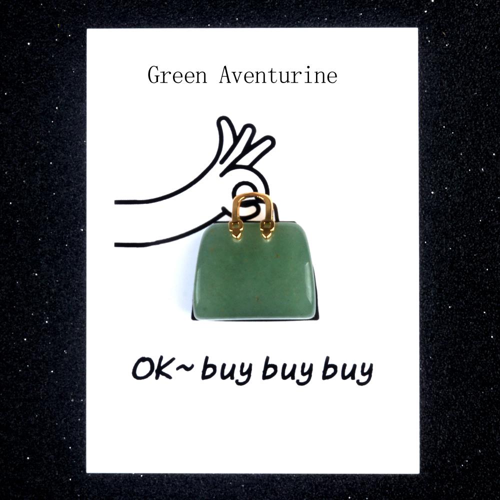 1шт Рейки Исцеляющий кристалл Мини-сумочка Резьба — фото 8