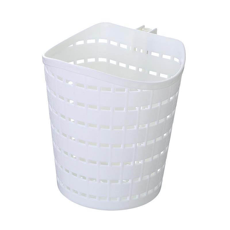 Plastic Storage Basket with Ventilation Holes for Bathroom Kitchen Office Organization Durable Lightweight Design