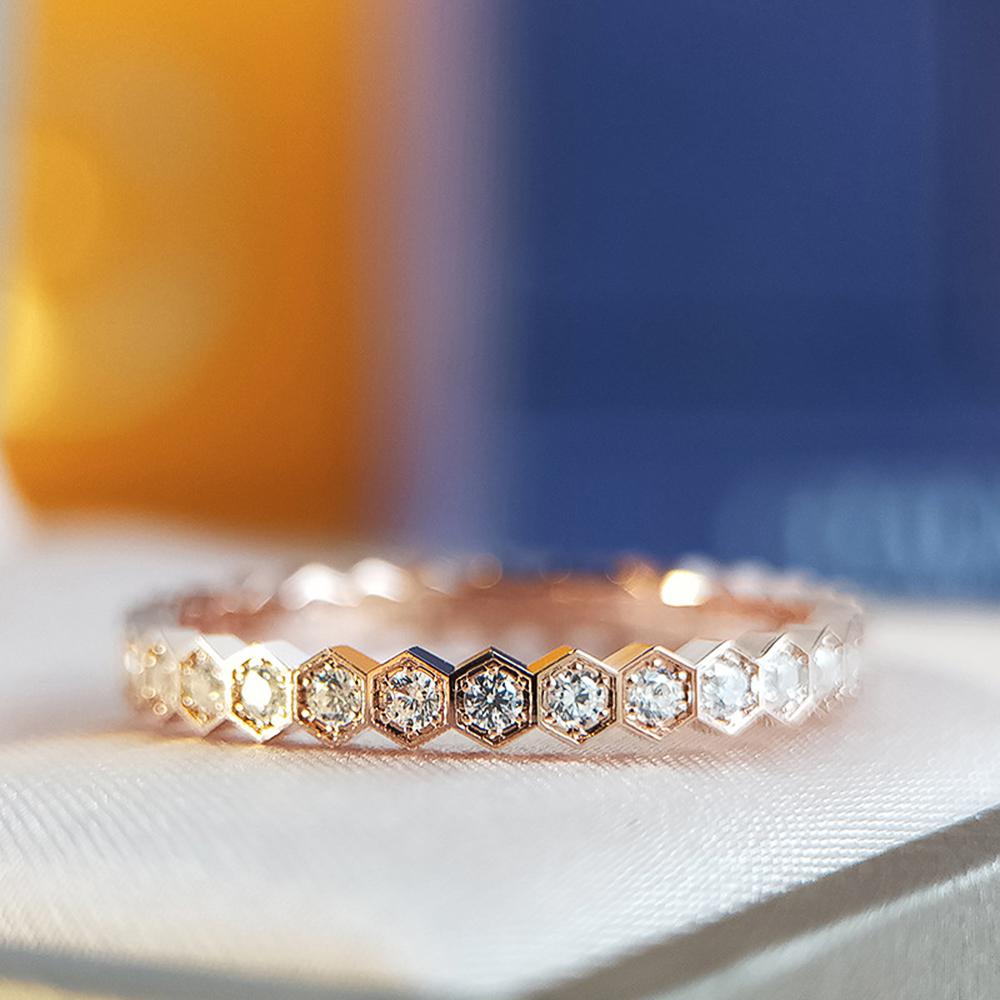 CAOSHI Simple Temperament Female Wedding Ring Trendy Young Girl Lady Low-key Engagement Accessories Fashion Female Fancy Jewelry