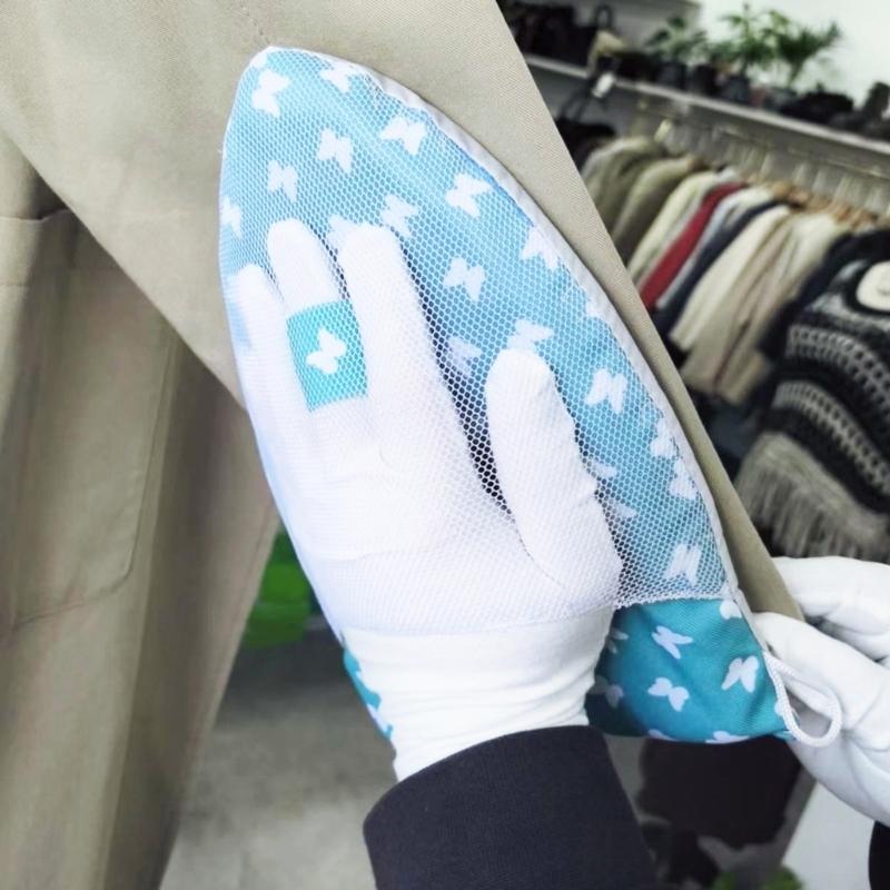 Handheld Ironing Pad Heat Resistant Glove  Steamer Sleeve Ironing Board Holder