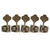 2L3R3L2R3L3R1L4R4L1R Open Gear Bass 5-String Tuners Tuning Pegs Keys Machine Heads For Bass Guitar Chrome Gold Black