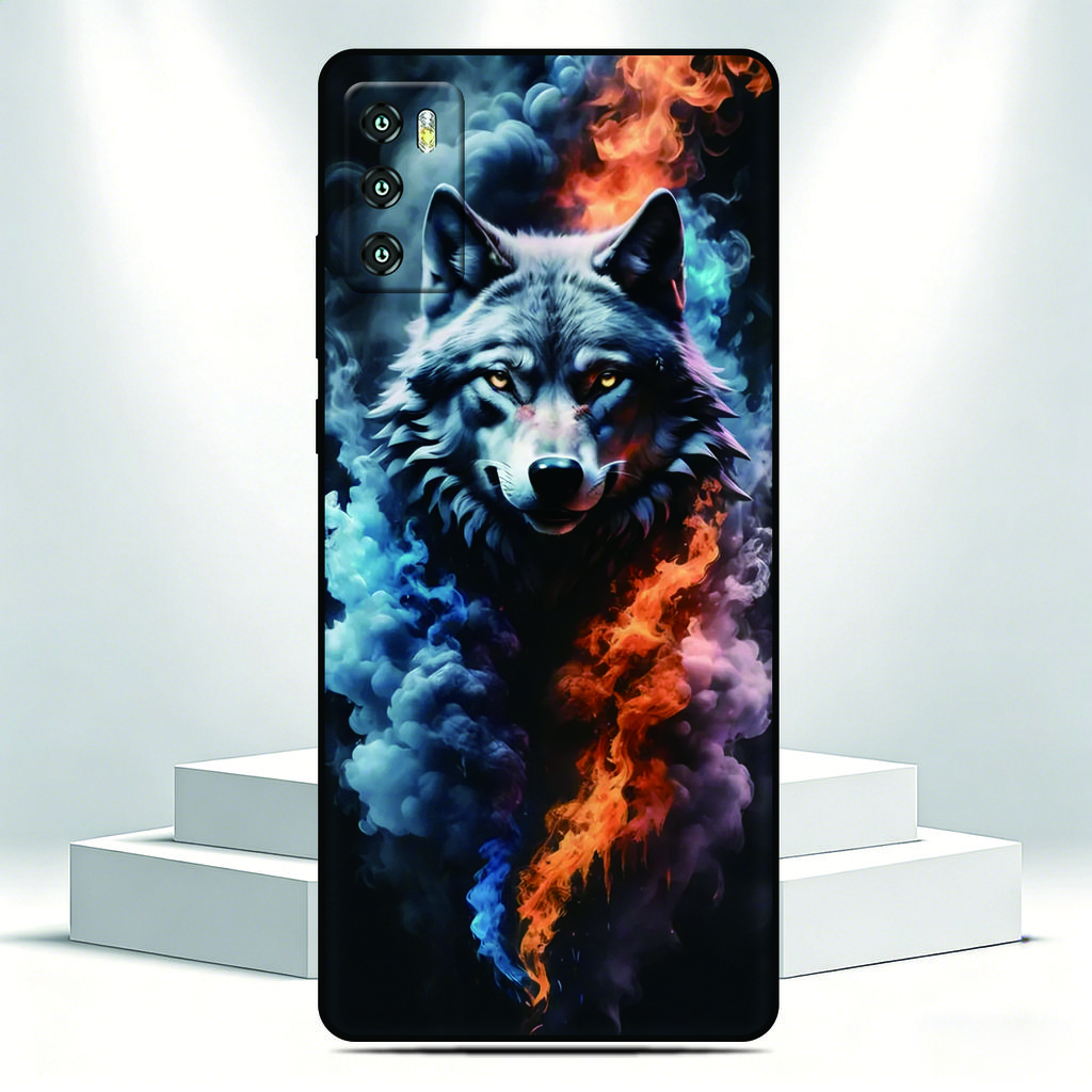Μαλακή θήκη τηλεφώνου με σχέδιο Λύκου Για Doogee Note 56X 56 58 N55 N60 59 Pro Plus DIY Προσωποποιημένο Εξατομικευμένο Εικόνα Φωτογραφία Πίσω Κάλυμμα