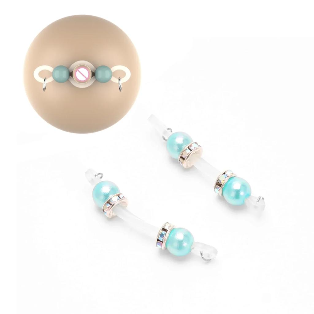 1 Pair Nipple Clamp Nipple Clips Non-piercing Breast Clip Adult Games Sex Toys for Women Couples