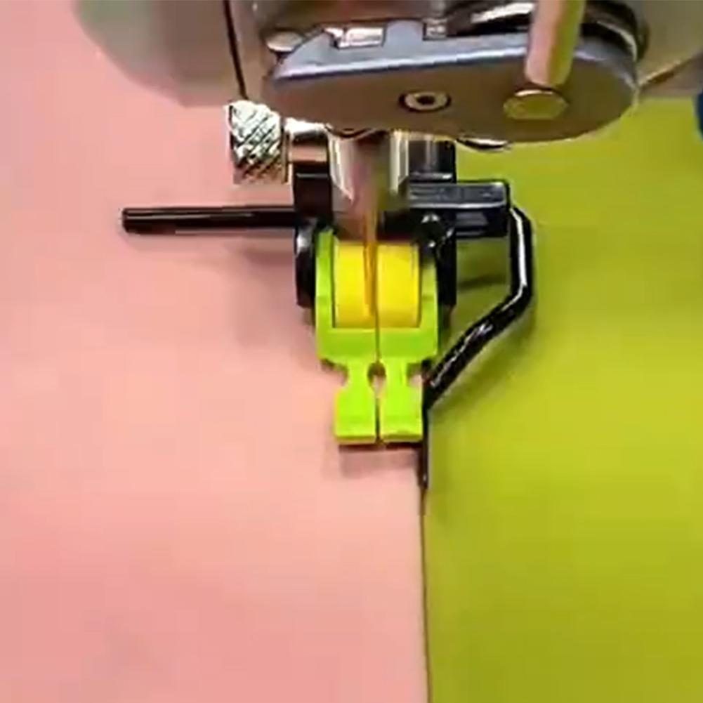 5 In 1 Multifunctional Roller Foot,T5S Zipper Presser Foot with Left Right Edge Guide,Easy Installation Sewing Machine Accessori