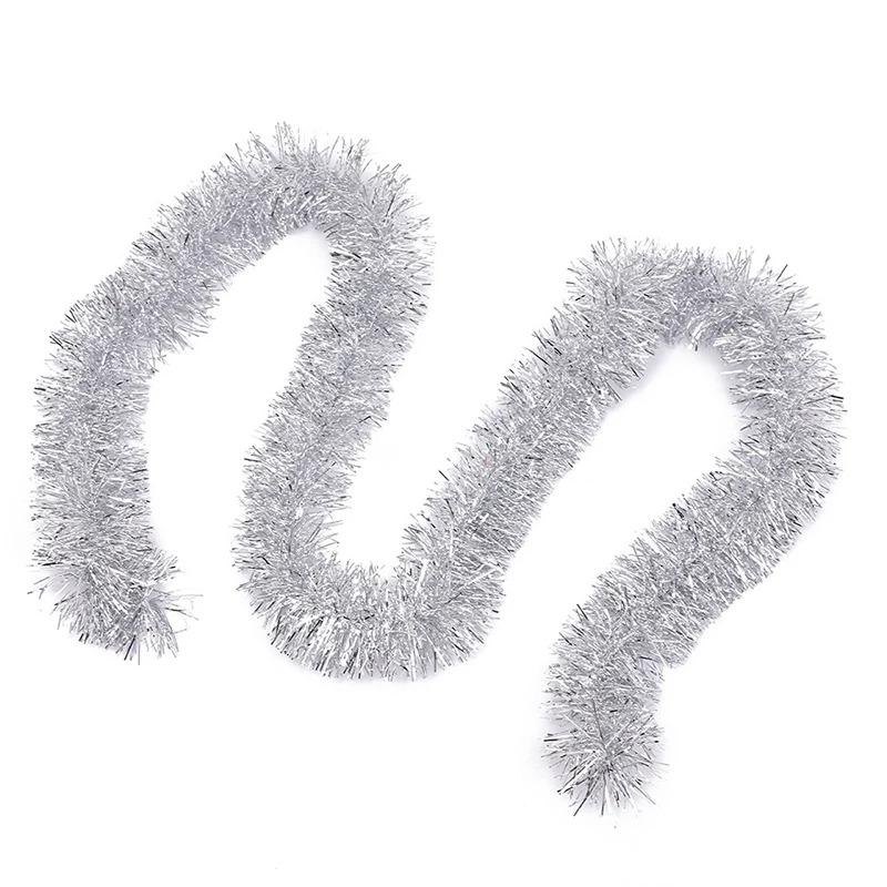 2M Christmas Decoration Color Ribbon Christmas Tree Pendant Ornaments for Home Decor New Year 2026 DIY Party Decoration Supplies