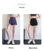 Women's Quick-Dry Yoga Pants with Built-In Shorts - Anti-Exposure, Summer Fitness, Running Training, 3/4 Length