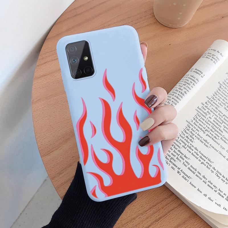 Leopard Print Phone Case For Samsung Galaxy A51 4G 5G A71 5G Protection Back Cover Soft Silicone Fundas For Samsung A 51 Coque