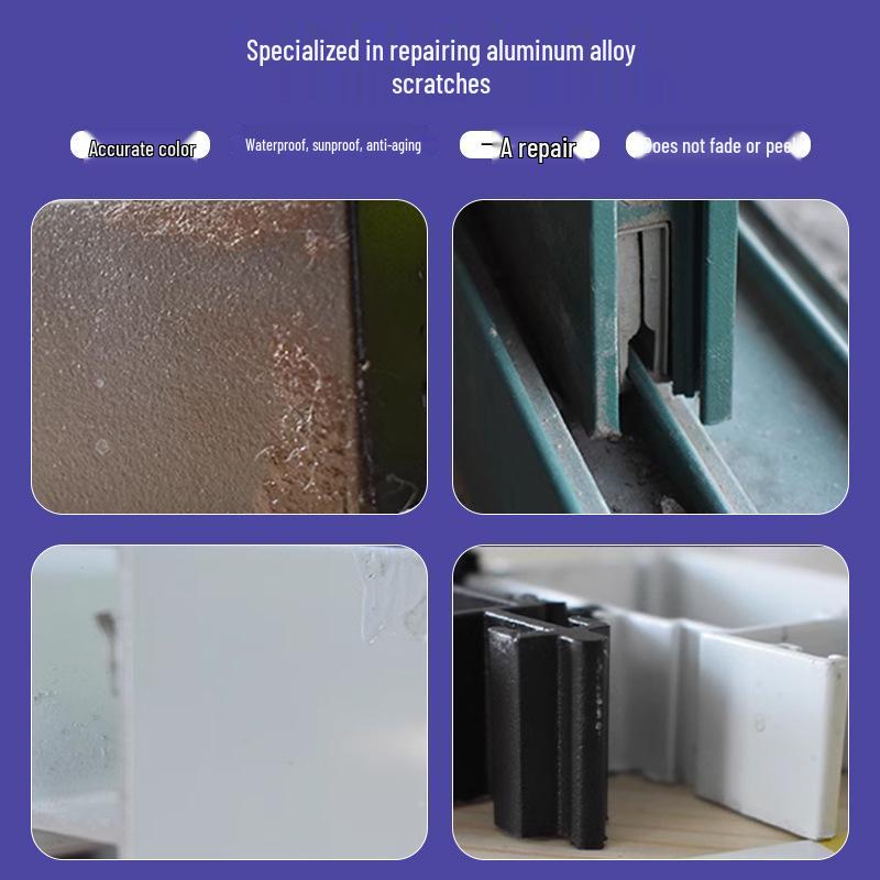 Lesida Scratch Repair Pen for Doors & Windows - Aluminum, Metal, Iron, Rustproof Touch-up Paint.