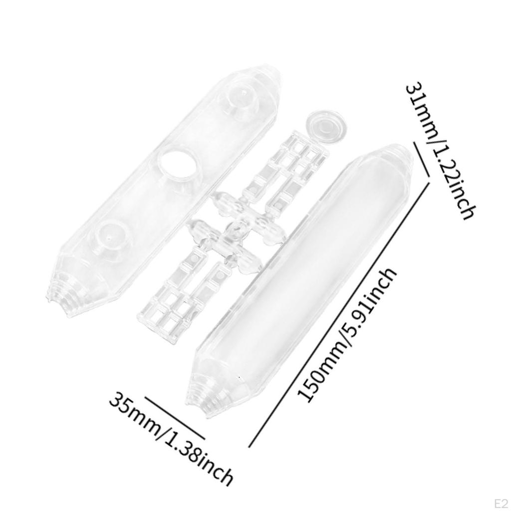 2 Pieces Waterproof Cable Junction Box Electric Cord Underground Boxes