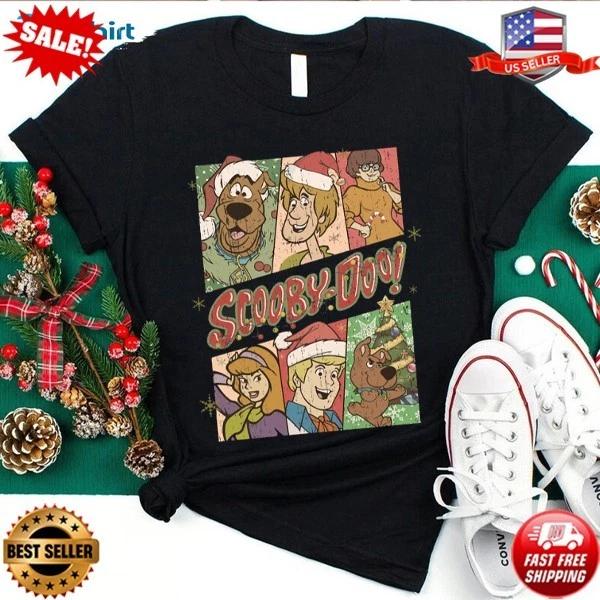 Scooby Doo Christmas Shirt, Scooby Doo And Friends Shirt T-shirt S-5XL L