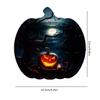 20Pcs Halloween Disposable Plates Special-Shaped Pumpkin Grimace Plates Multi-Purpose Smile Pumpkin Paper Plate Party Supplies