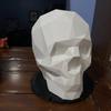 Creative Skull Shaped Headphone Stand 3D Printing Geometry Hanging Rack Accessories Storage Rack Desktop Decoration