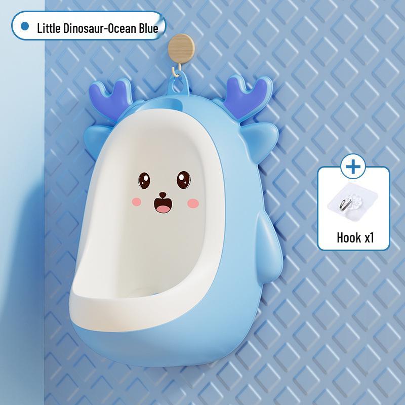 Boys' Cartoon Wall-Mounted Urinal Pee Device