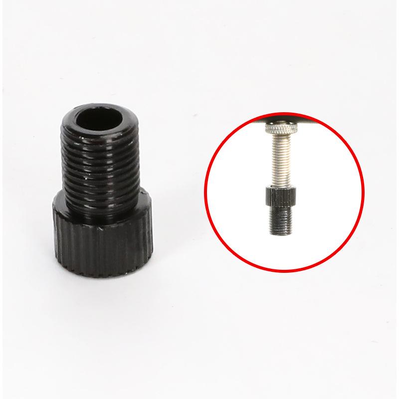 1PC Aluminum Alloy Bike Valve Adapter Convert Presta To Schrader Valve Bicycle Pump Air Nozzle Tube Tools Bicycle Accessories