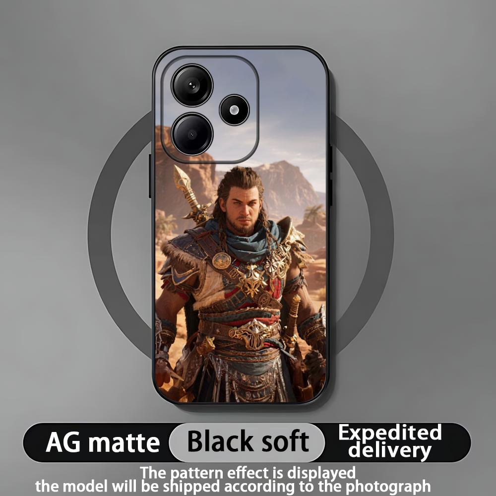 C-Crimson Desertes Phone Case For Xiaomi Redmi Note 14 13 12 11 Pro Plus S 5G 4G Soft Black Phone Cover