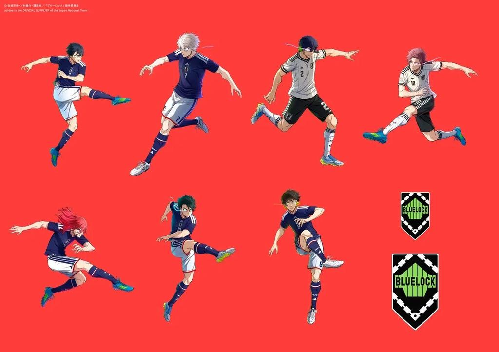 Blue Lock Adidas Limited 2026 Japan Heat Transfer Stickers Isagi Yoichi
