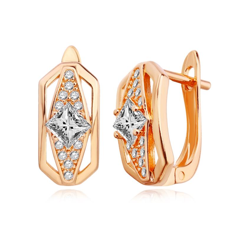 

Серьги-клипсы MINTHA, модные свадебные повседневные модные ювелирные изделия, серьги с полым цирконием для женщин, серьги A