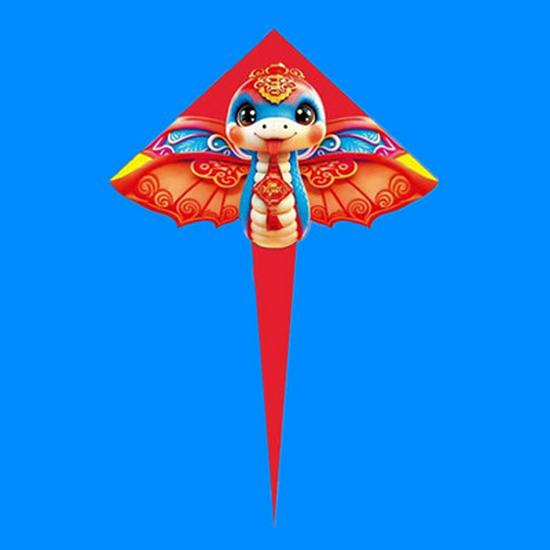 Children s Cartoon Snake Kite: Easy-to-Fly Outdoor Toy