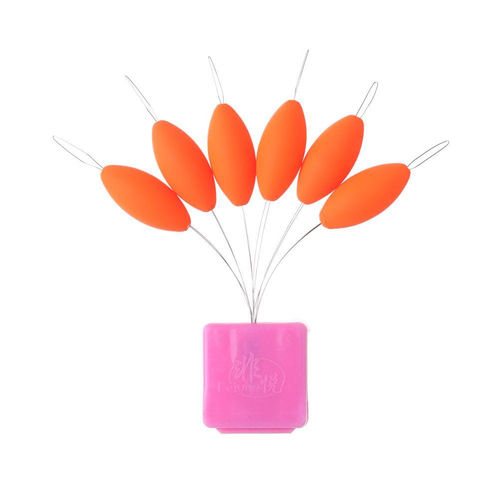 Gruppe Professionelle Fluoreszierende Farbe Sieben Posen Angelpose Angelzubehör