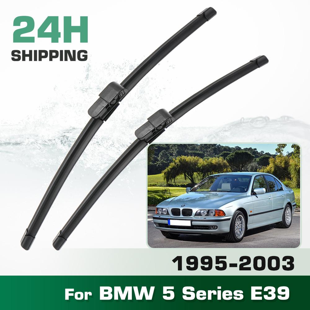 For BMW 5 Series E39 1995-2003 1996 1997 1998 1999 2000 2001 2002 Wiper Front Wiper Blades Windshield Windscreen Window 26"+22