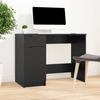 VidaXL Black Desk 100x50x75 Cm Engineered Wood 811494