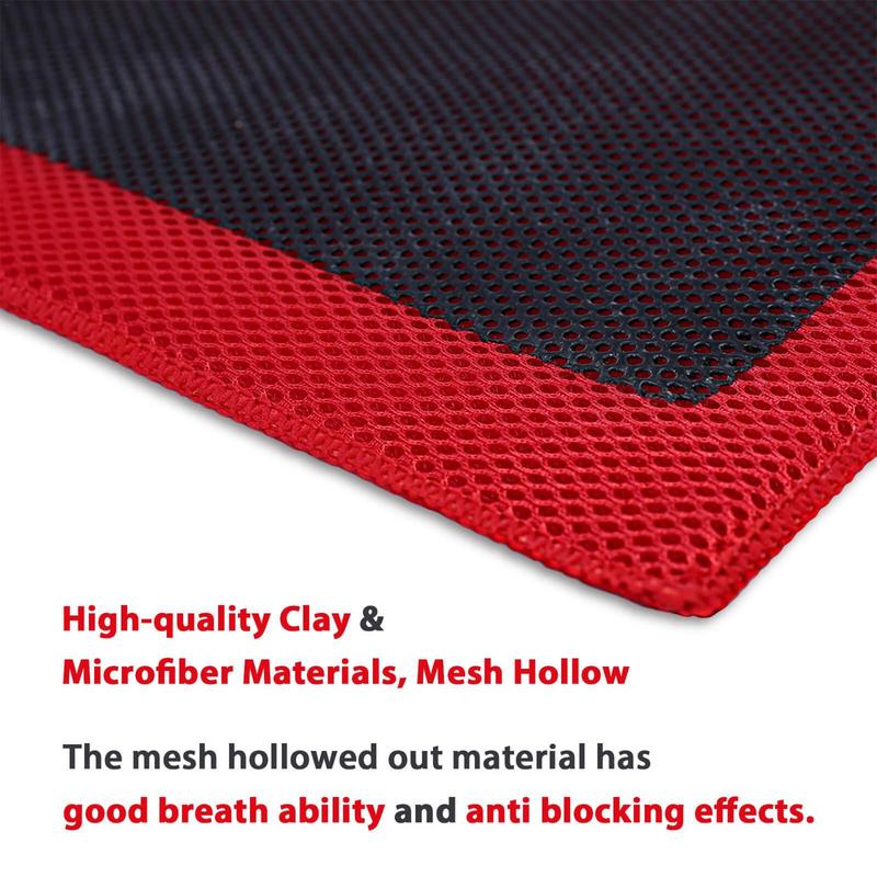 Lavetă Argilă Detailing Auto Mesh Gol Mănușă Argilă Microfibră Prosop Argilă Îndepărtarea Contaminanților de Pe Vopsea Curățare Eficientă