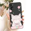 Für Motorola Moto G22 G32 G42 Hülle XT2231-1 XT2235-2 XT2235-2 Niedliche Katze Schmetterling Cartoon Weiche Hülle Für Moto G62 5G MotoG42 Capa