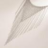 Lightweight Iron Chain Layering Fringe Woven Necklace Vintage Charm Handmade For Occasion Fashion Statement Jewelry