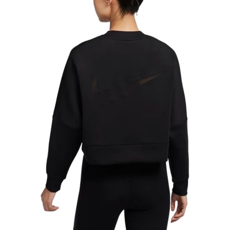 New Nike Prima Women's Dri FIT Oversized Crew Neck Cropped Top HJ1187-010