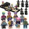 NOUVEAU KPOP Domon Huntens Poupées Dessin Animé Blocs de Construction Kawaii Figurine d'Action Jouet à Assembler Jouets Éducatifs pour Enfants Cadeaux
