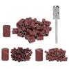 210pcs Replaceable Sanding Bands Electric File Compatible Manicure Sanding Bands  For Gel Manicures