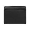 Michael Kors Cassie Solid Color Gold Buckle Flap Pebbled Leather Messenger Bag Women bags Black 35H8GT6C5L-BLACK