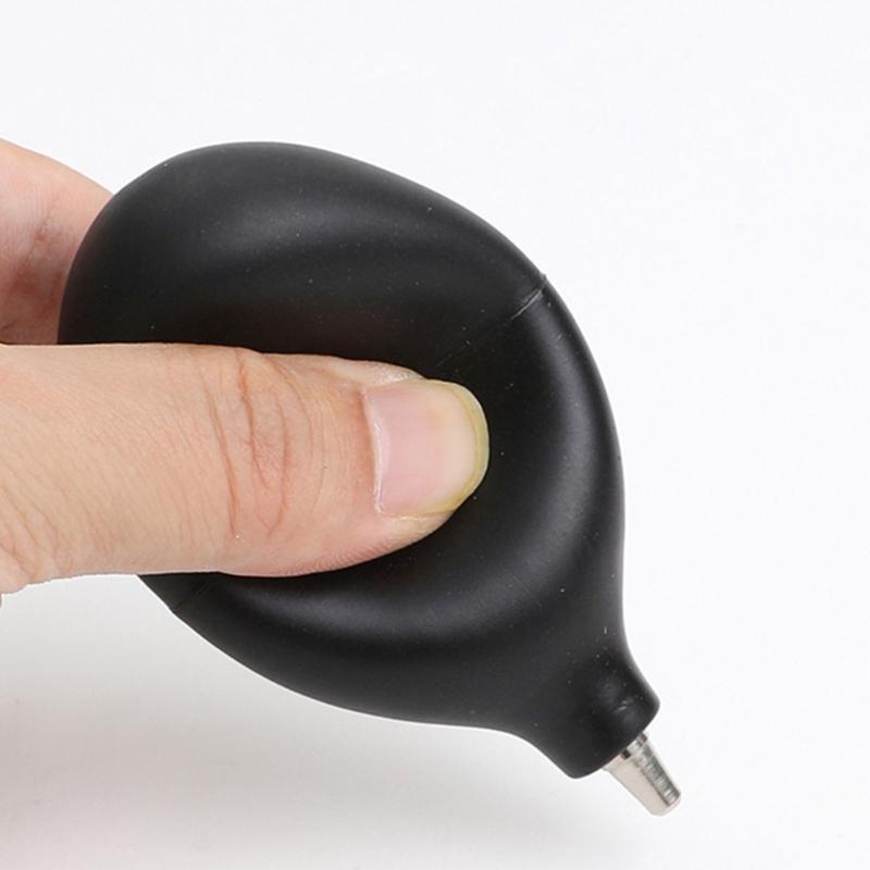 Portable Air Blower Dust Remover Ball with Plastic/Metal Nozzle Safely Removes Dust From Mobile Camera Lens