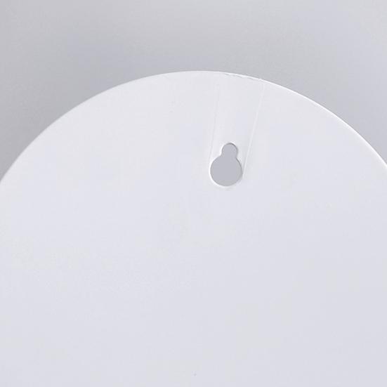 Stalla per vasi da fiori sospesi per parete decorativa a semicerchio da giardino, durevole, senza perforazioni